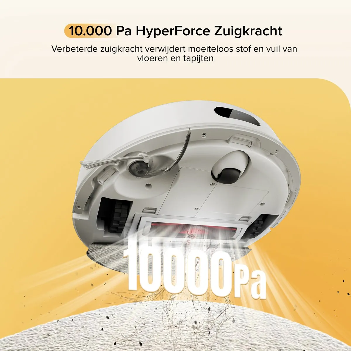 Roborock Q7 M5 Robotstofzuiger - 10000 Pa - Wit