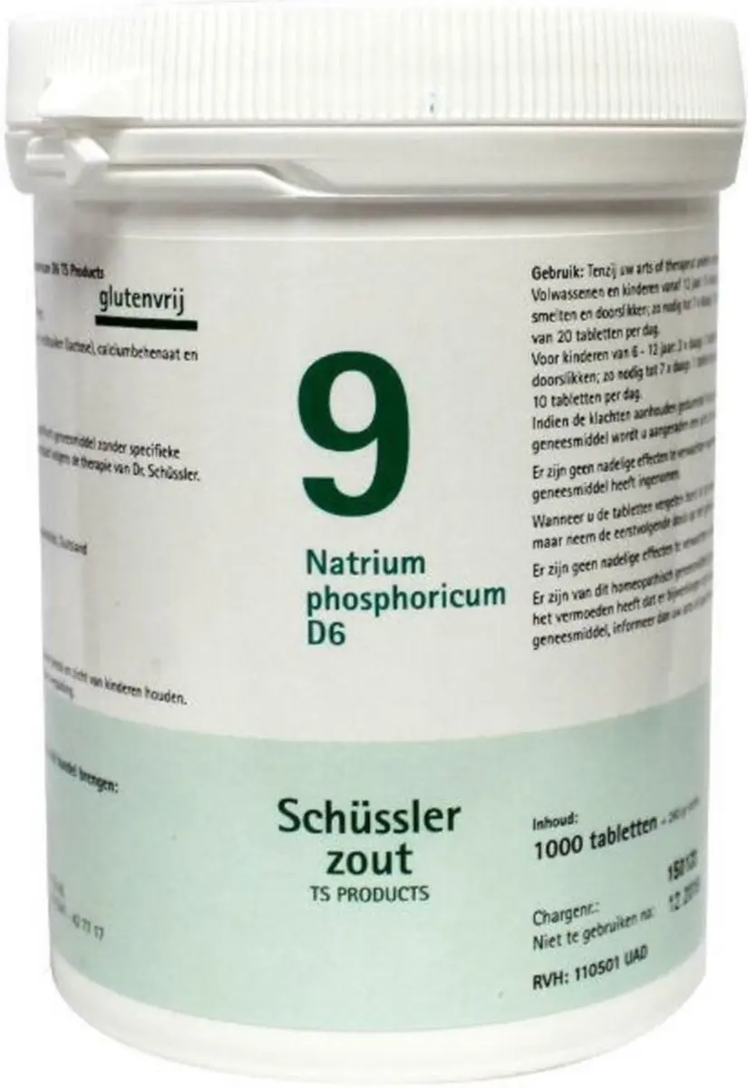 Sch ssler zout Nr. 9 Natrium phosphoricum D6 TS Products