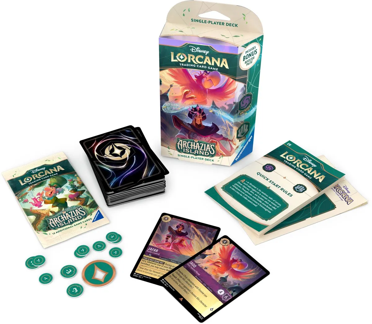 Ravensburger Disney Lorcana Archazia's Island Starter Deck