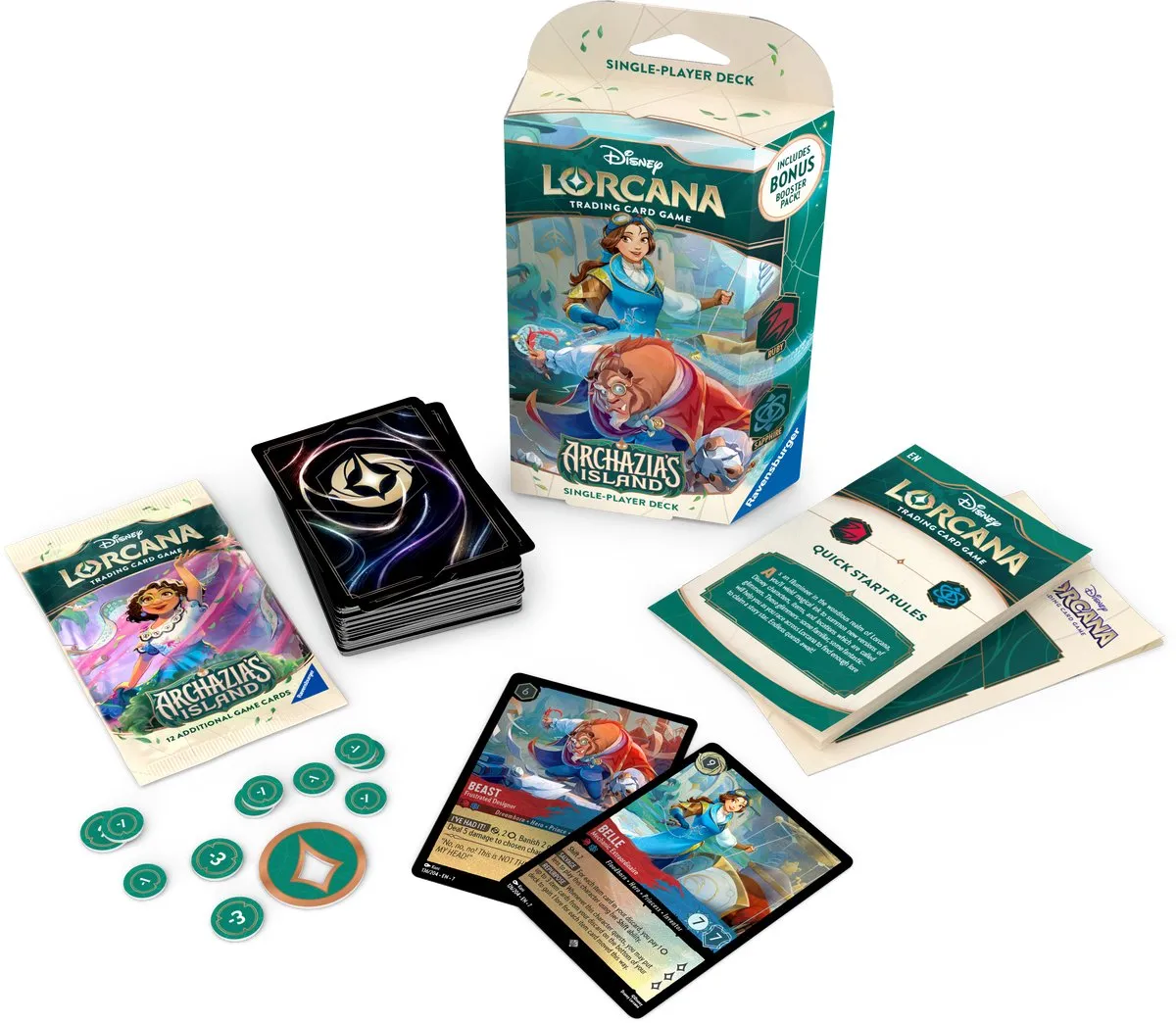 Ravensburger Disney Lorcana Archazia's Island Starter Deck