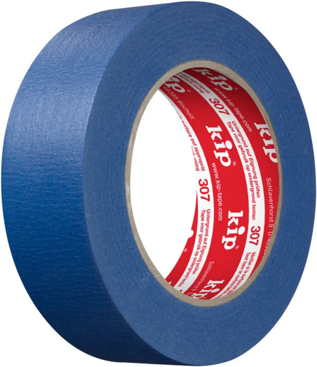 Kip 307 Smooth-Tec Afplaktape Blauw 36mmx50m
