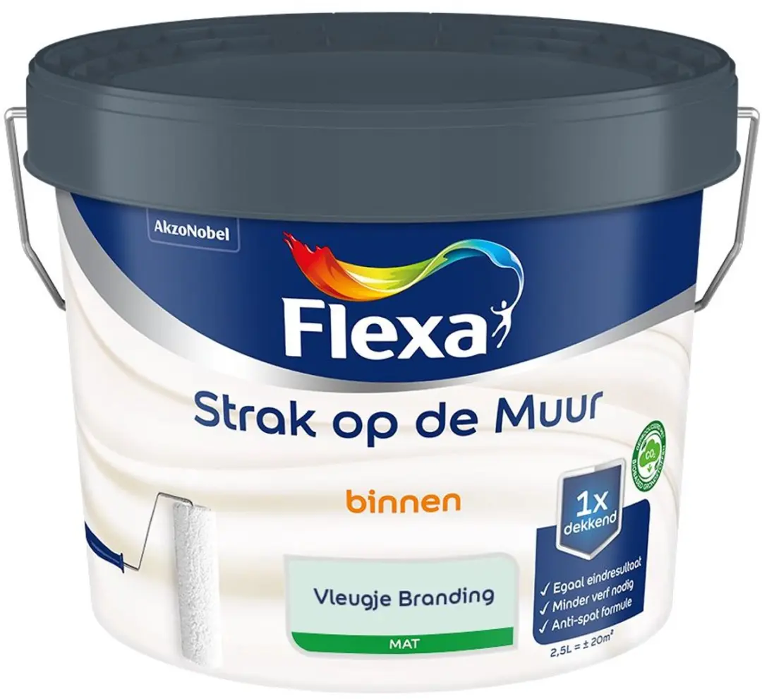 Flexa Strak Op De Muur Binnen Mat Mengverf 2,5L