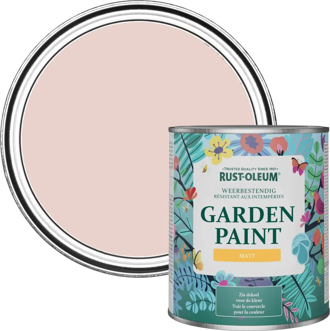 Rust-Oleum Roze Tuinverf Matt