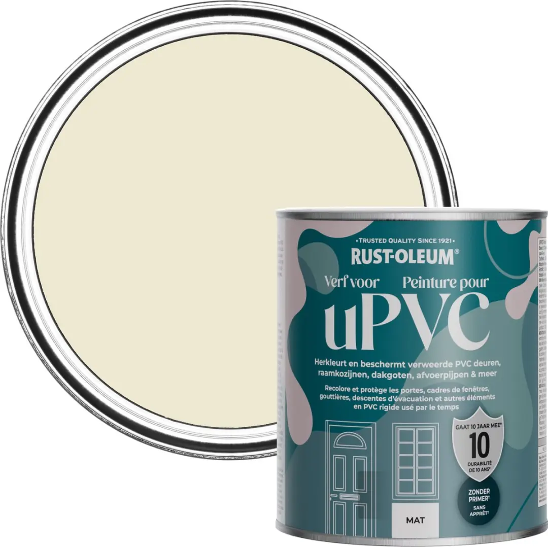 Rust-Oleum Wit Verf voor PVC