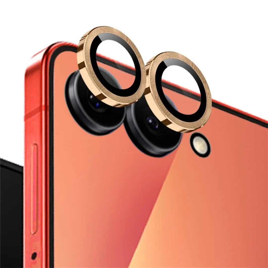 NORTHJO Galaxy Z Flip 8 Lensprotector - Goud - 2 Stuks