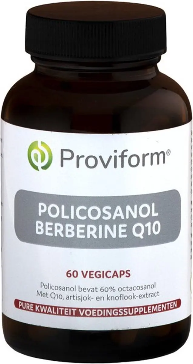 Proviform Policosanol Berberine Q10 60 Capsules