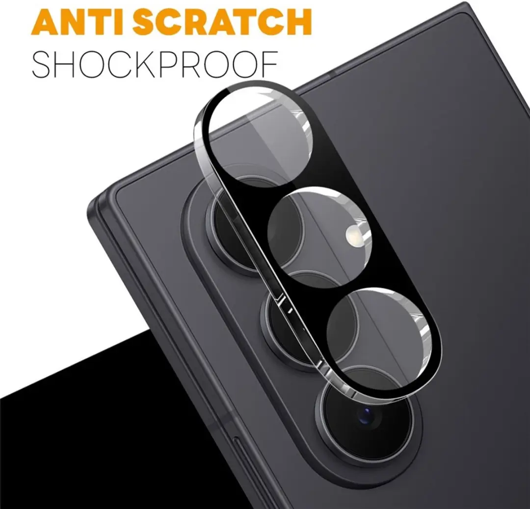 NORTHJO Camera Glas Zwart - 2 Stuks - Samsung Galaxy Z Fold 8 Ultra