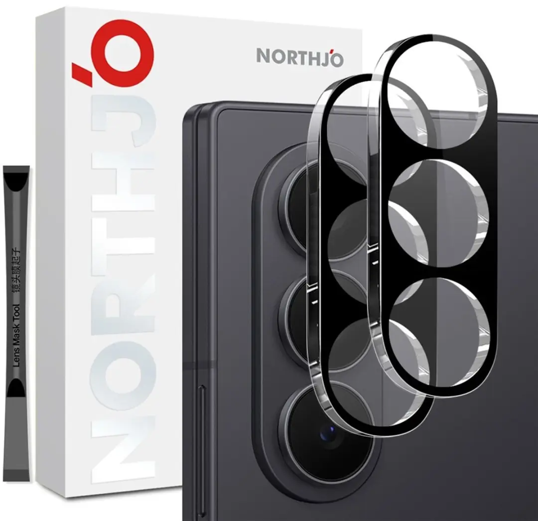 NORTHJO Camera Glas Zwart