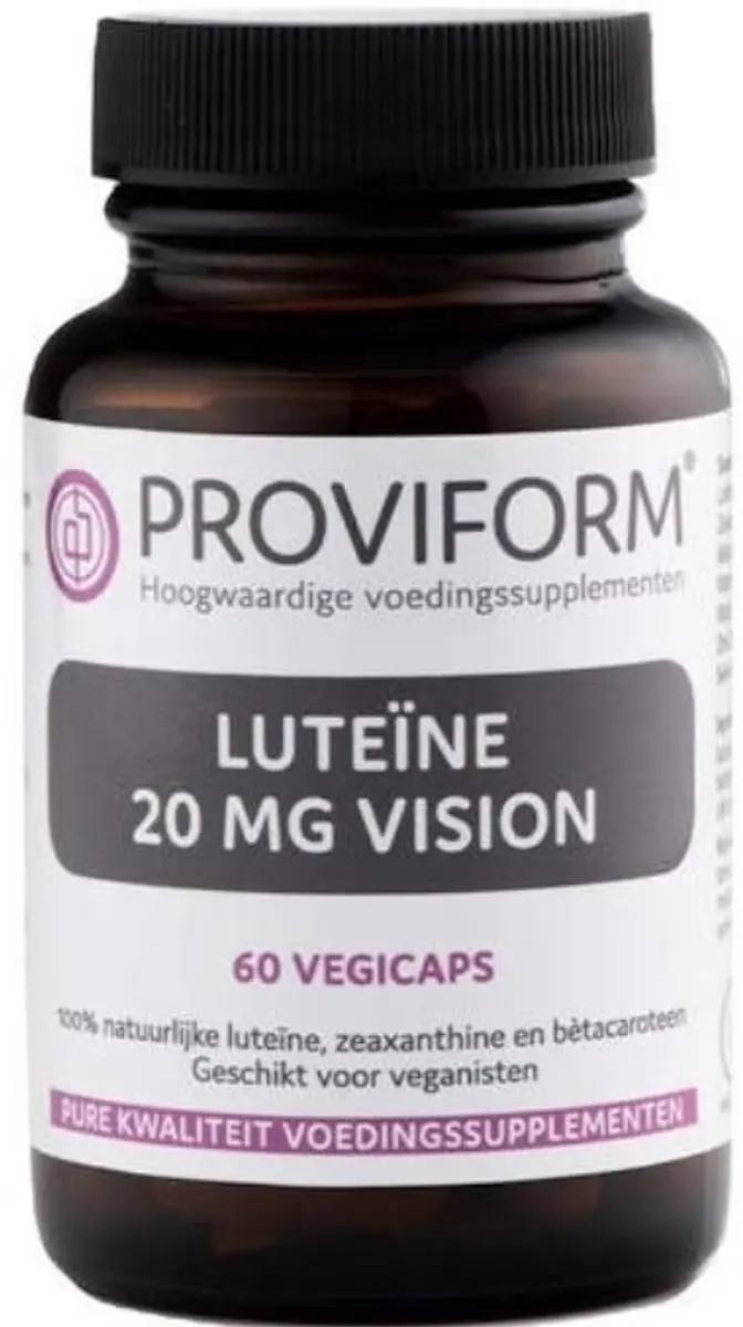 Proviform Luteïne 20 mg Vision - 60 vcaps