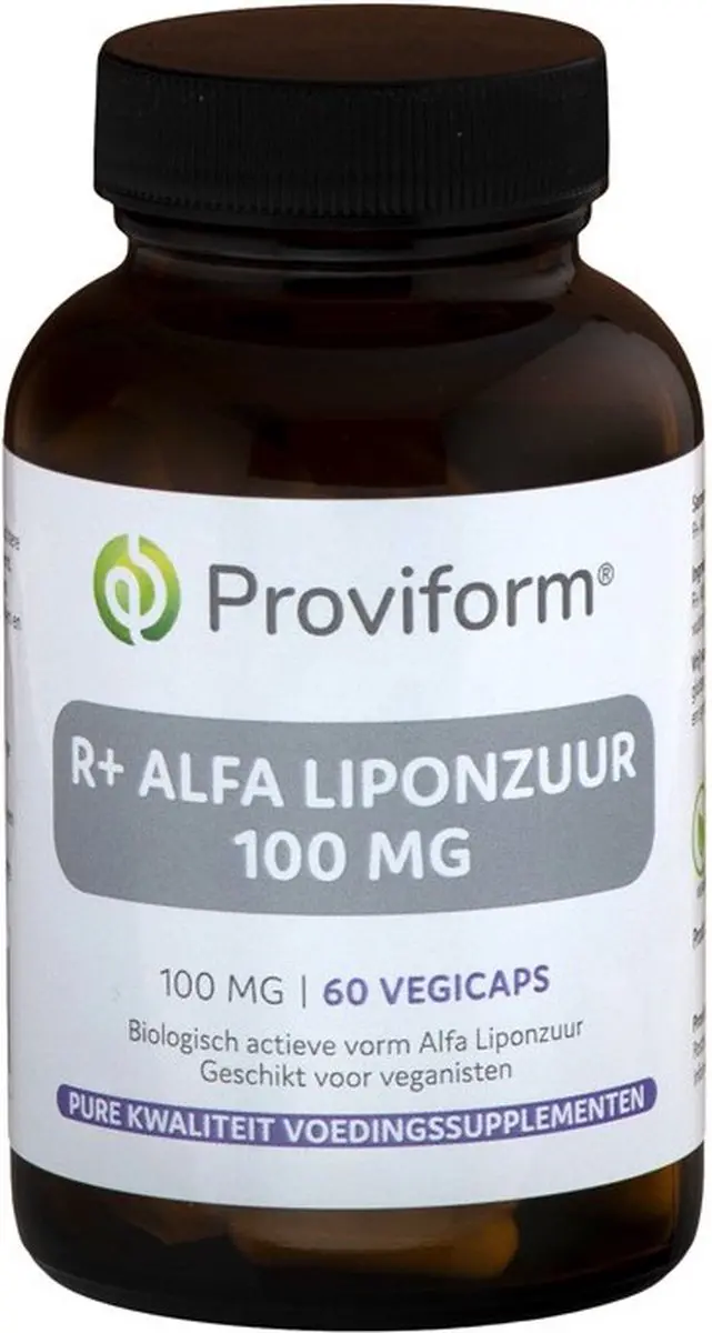 Proviform R+ Alfa Liponzuur 100mg - 60 Vegetarische Capsules