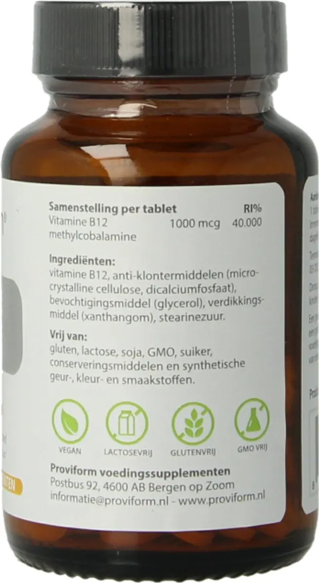 Proviform Vitamine B12 1000mcg TR - 90 tabletten