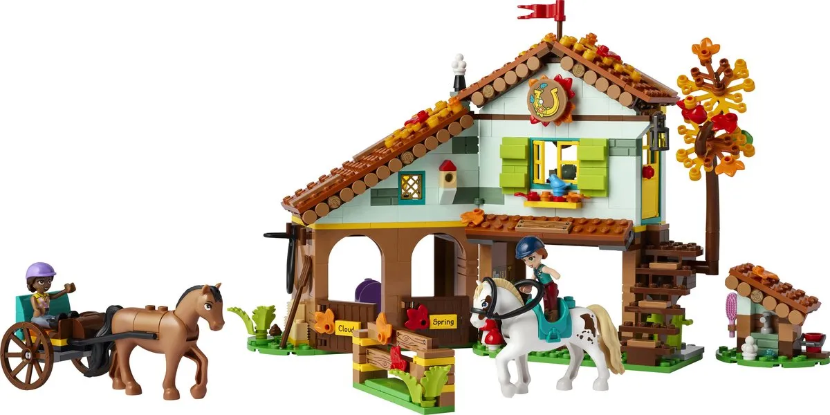 LEGO Friends Herfst Paardenstal 41745 - Meerkleurig - afbeelding 6 van 6