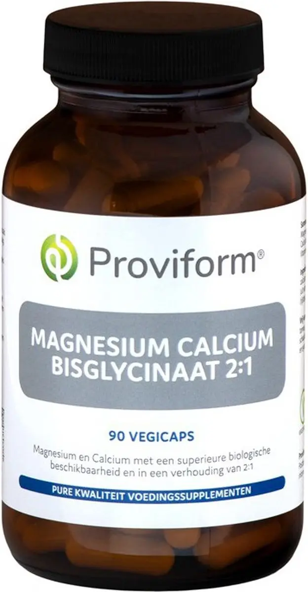 Proviform Magnesium Calcium Bisglycinaat 2:1 & D3 90 Capsules