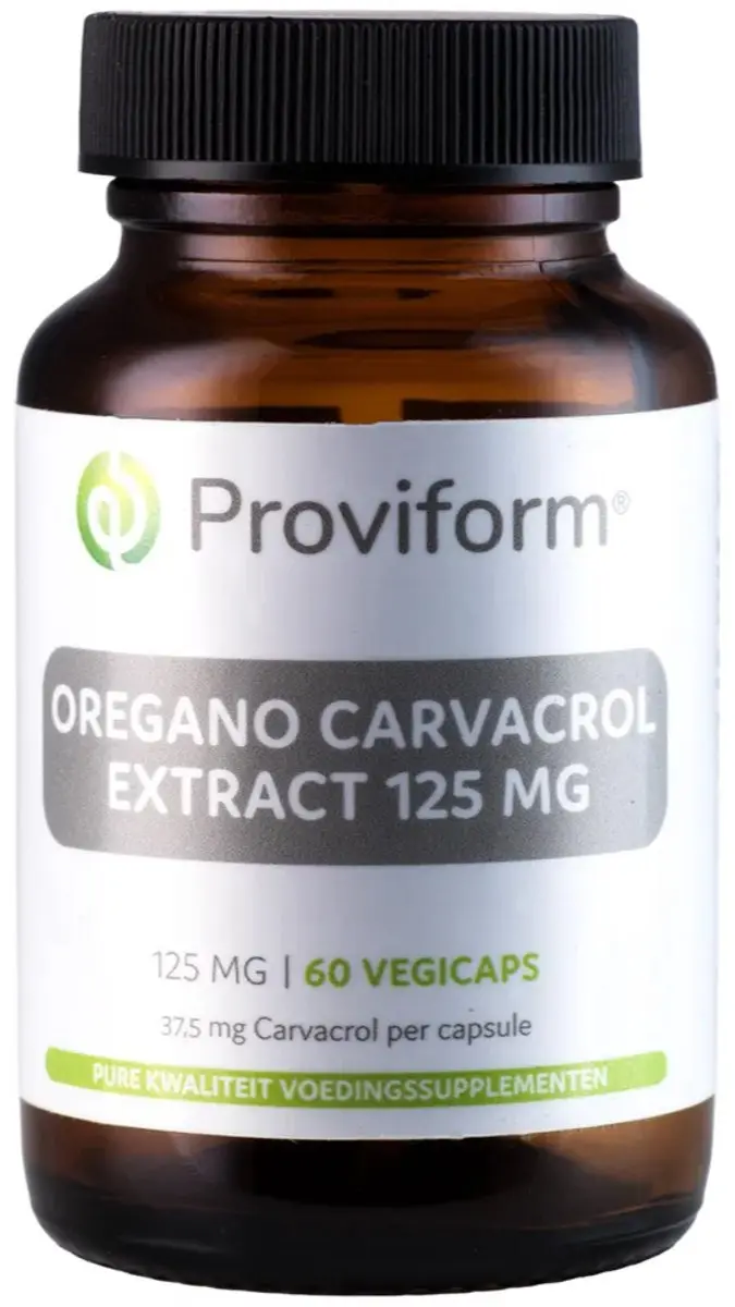 Proviform Oregano Carvacrol Extract 125mg Capsules