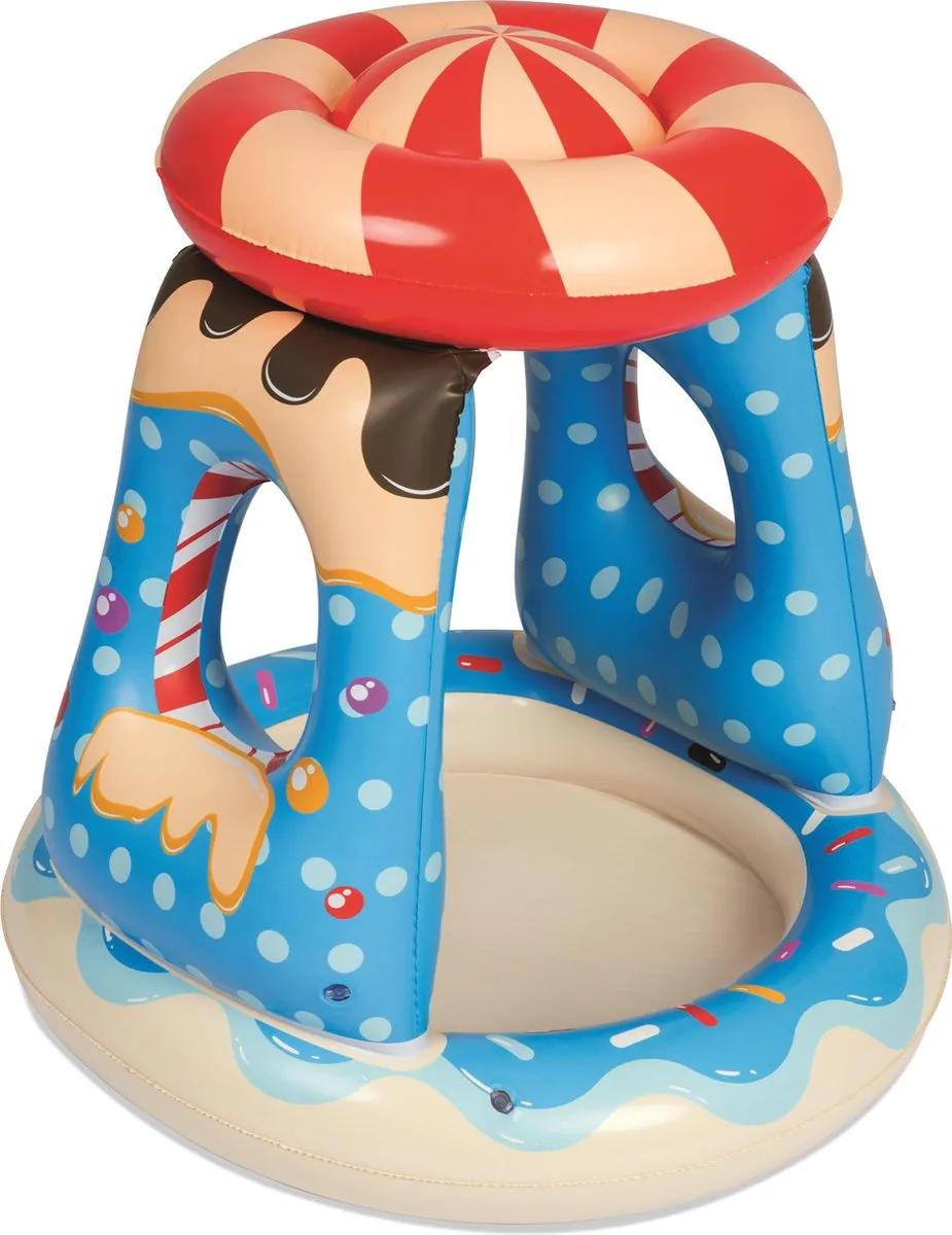 Bestway Candyville Peuterzwembad 52270 - 122cm Blauw - afbeelding 6 van 6