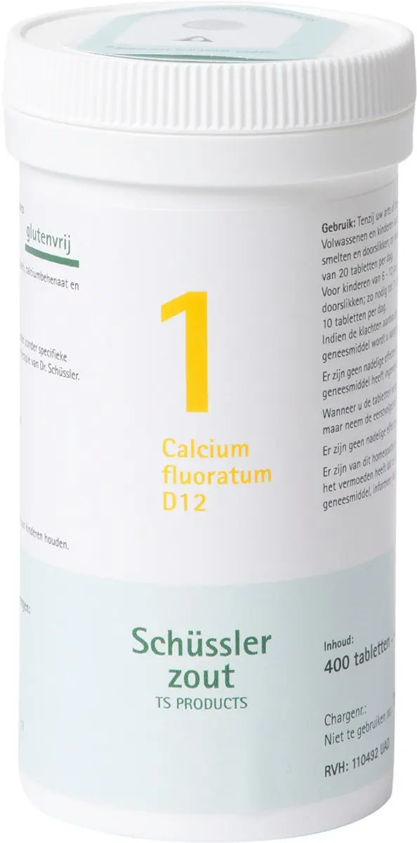 Pfluger Schüssler Zout nr 1 Calcium Fluoratum D12