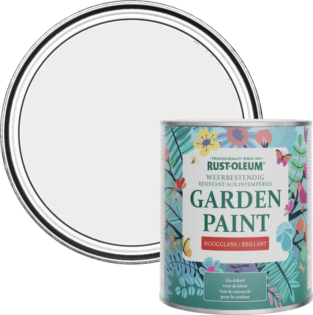 Rust-Oleum Grijs Tuinverf Hoogglans