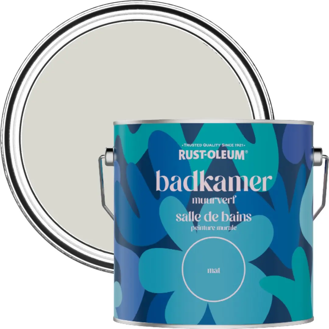 Rust-Oleum Grijs Badkamer muurverf