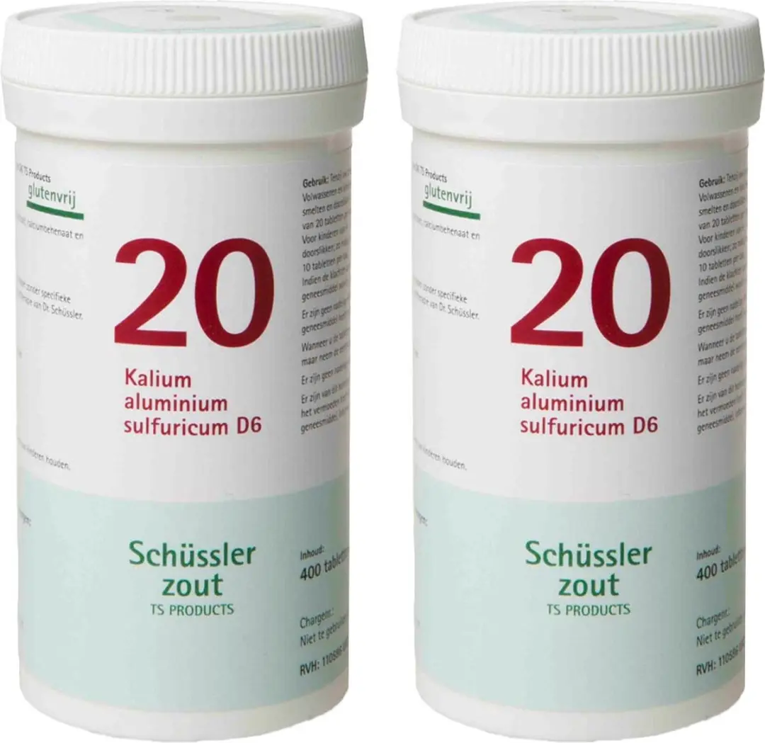 Pfluger Schüssler Zout 20 Kalium Aluminium Sulfuricum D6 - 800g