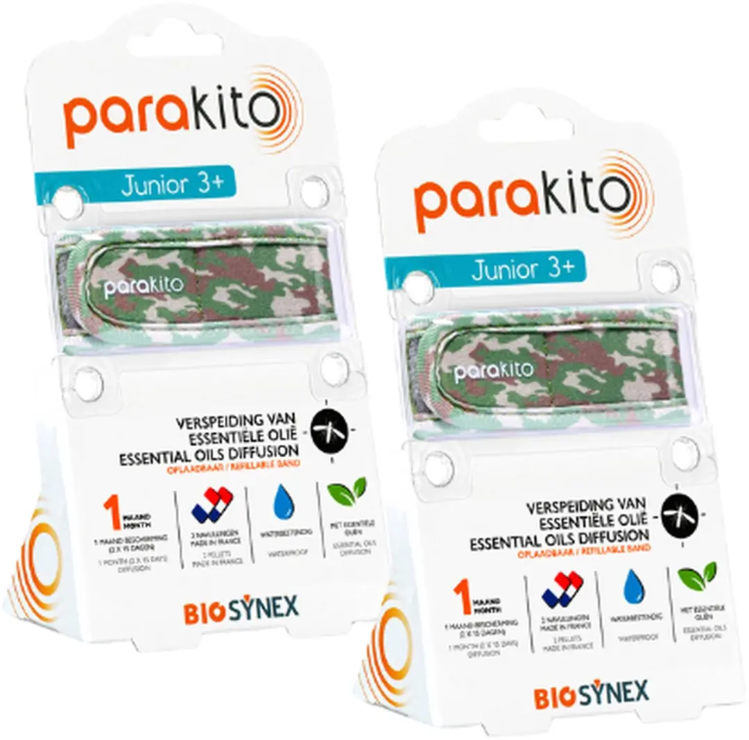 Parakito Anti-Muggen Armband Camouflage