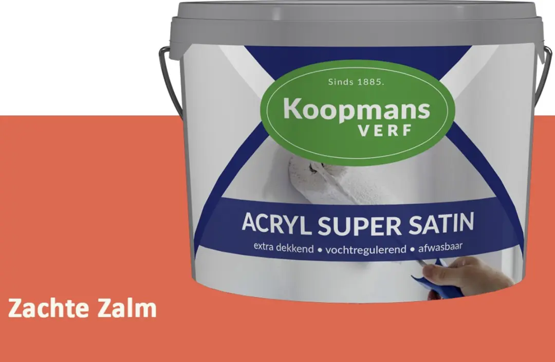 Koopmans Acryl Super Satin Zijdeglans Muurverf 5L