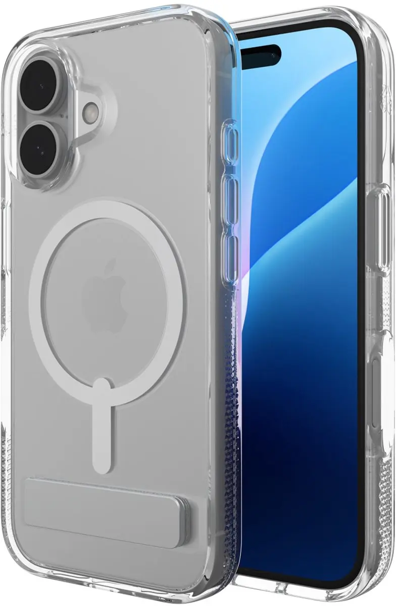 ZAGG Crystal Palace Snap Mag iPhone 16 Hoesje - 702315046 - Transparant
