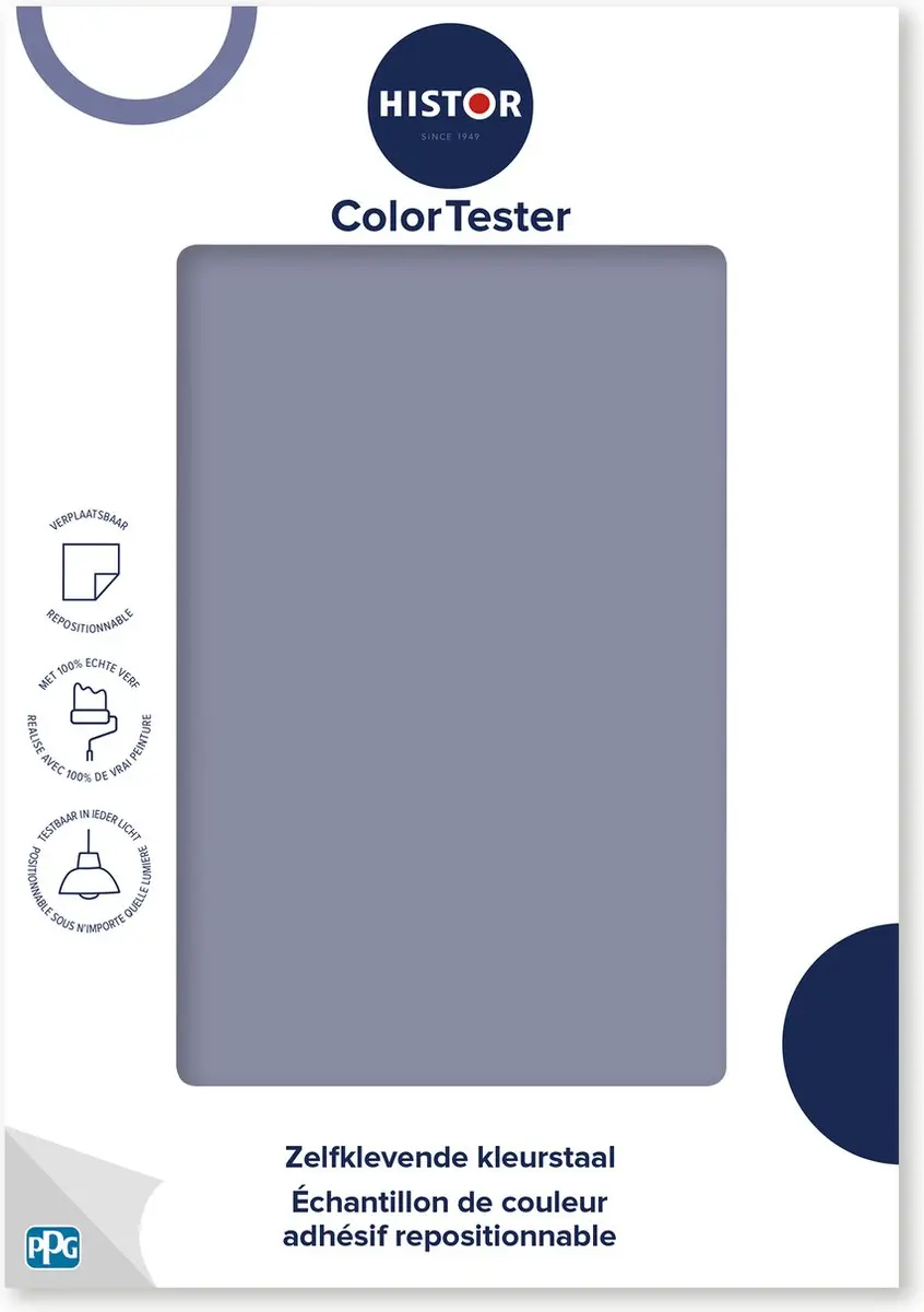 Histor Violet Verbena Kleurtester Mat 300g