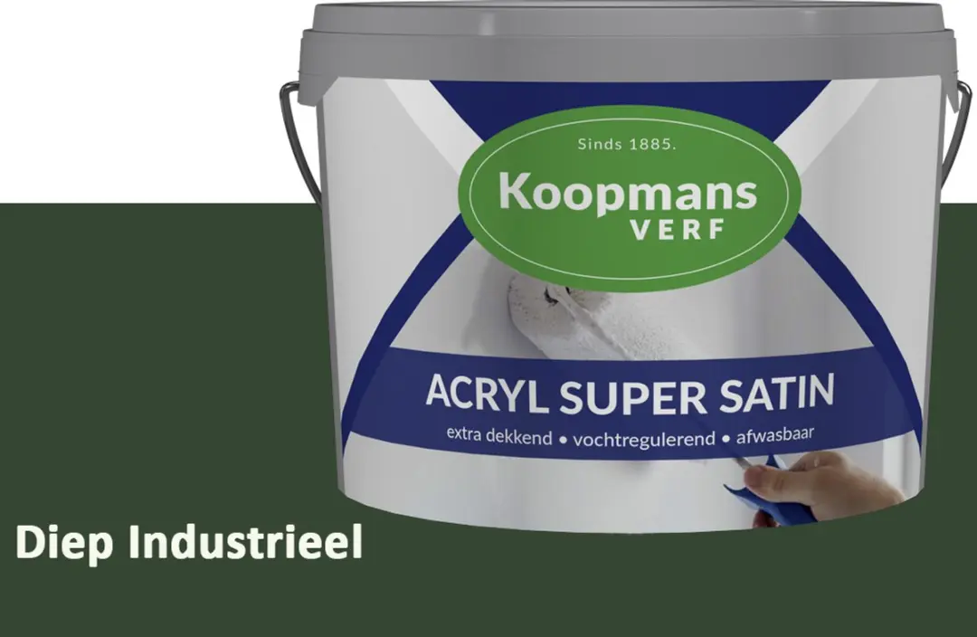 Koopmans Acryl Super Satin Zijdeglans Muurverf 10L