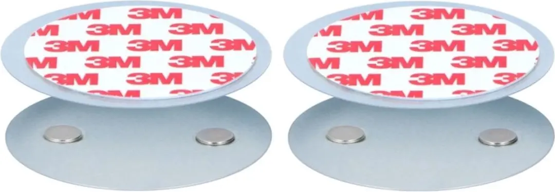 Grundig Magnetische Bevestiging 8cm - 2 Stuks