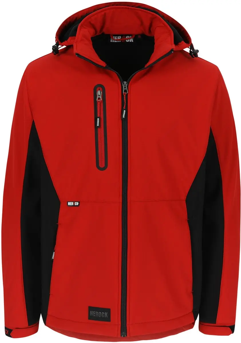 Herock Trystan Softshell Werkjas XS - Khaki/Zwart