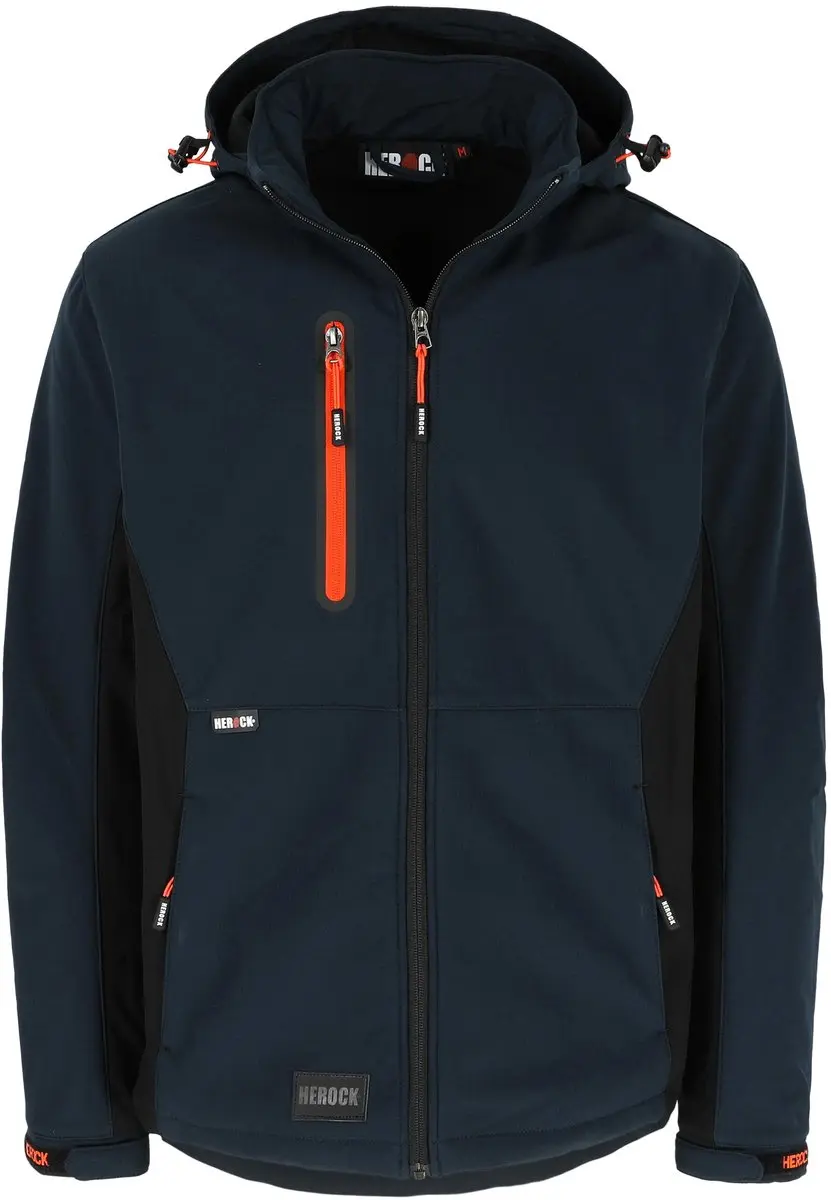 Herock Trystan Softshell Werkjas XS - Khaki/Zwart