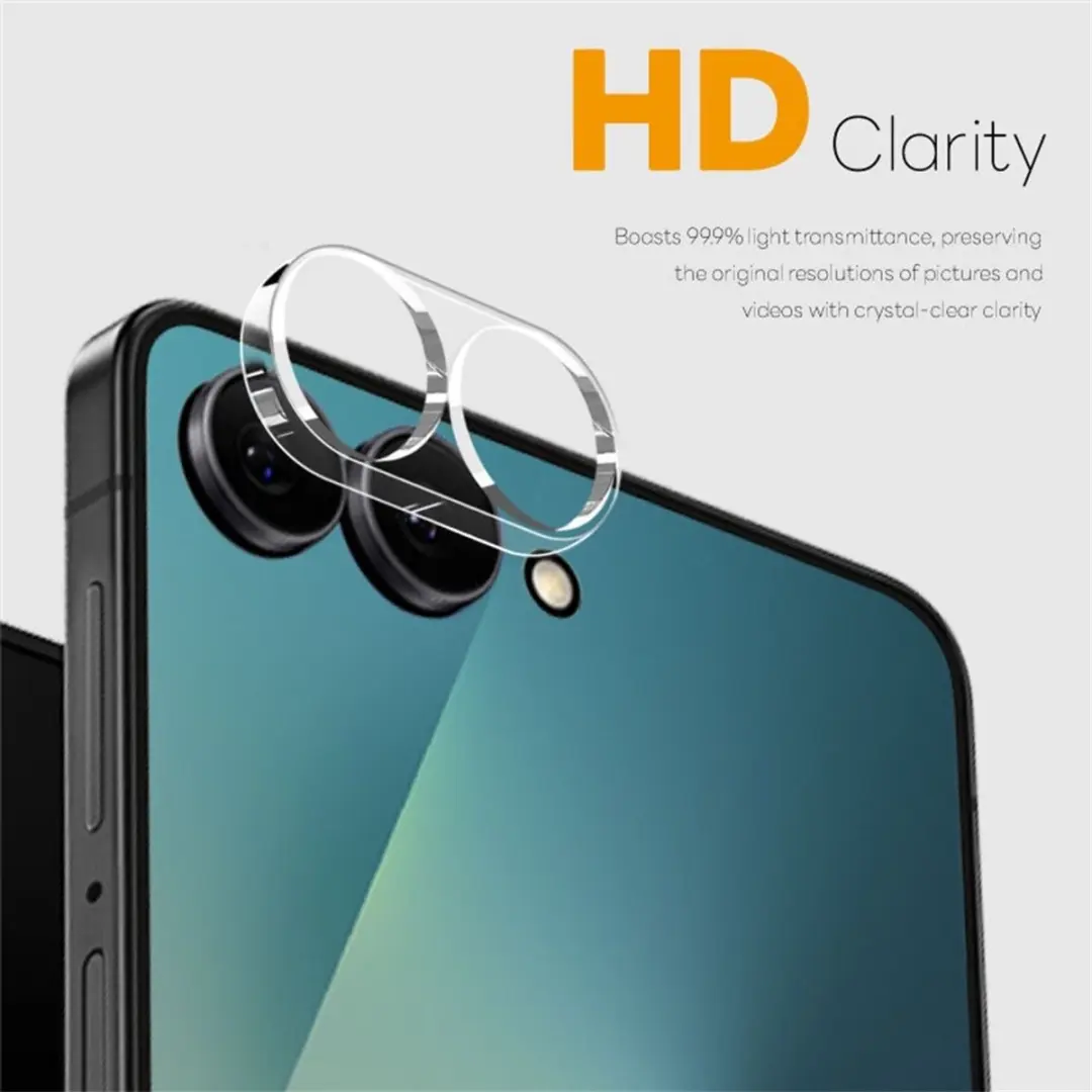 NORTHJO Full Cover Camera Glas voor Samsung Galaxy Z Flip 8 - 2 Stuks