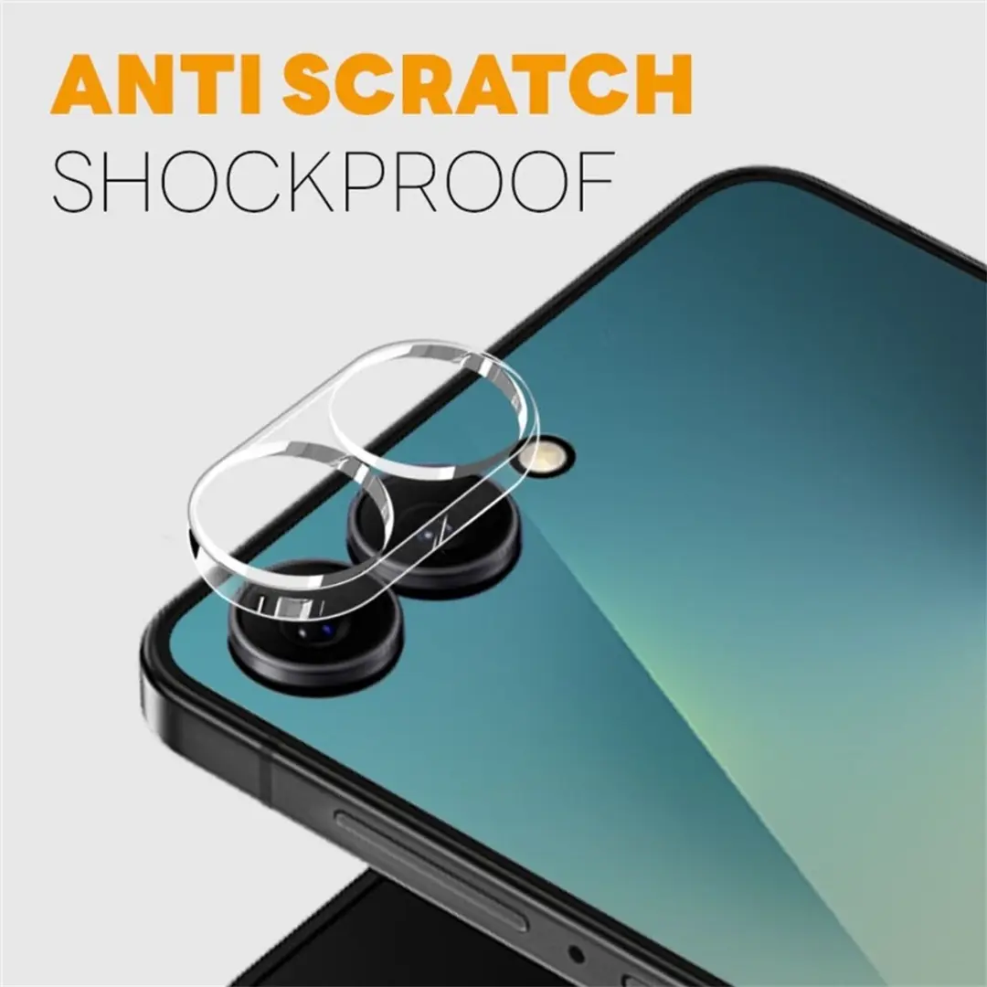 NORTHJO Full Cover Camera Glas voor Samsung Galaxy Z Flip 8 - 2 Stuks