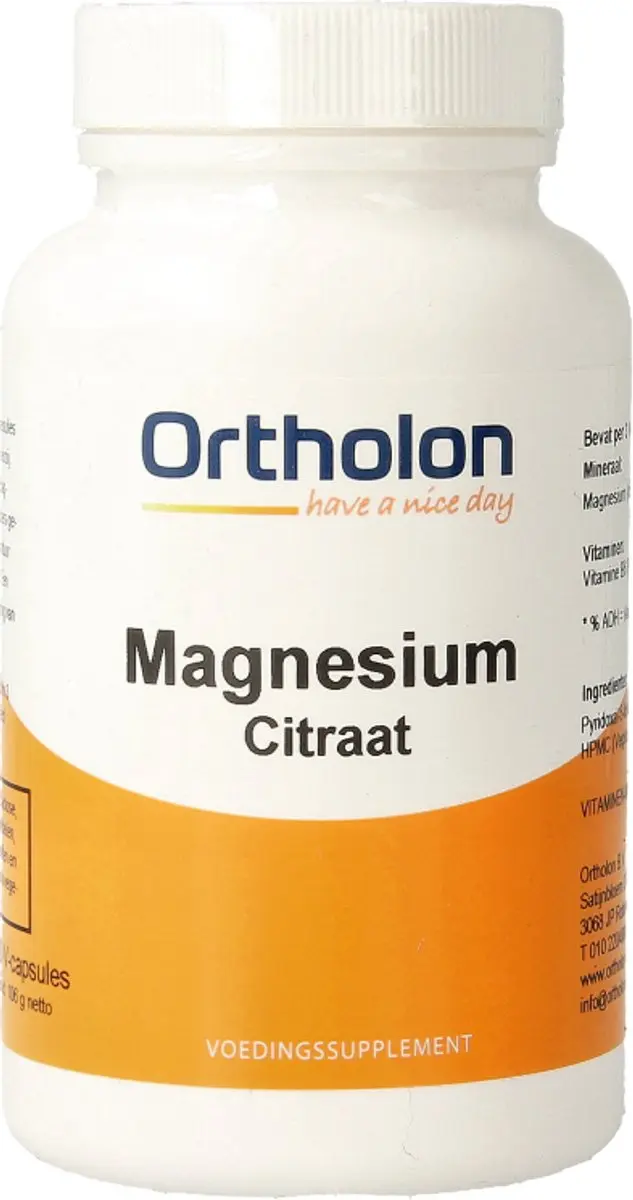 Ortholon Magnesiumcitraat 120 Capsules