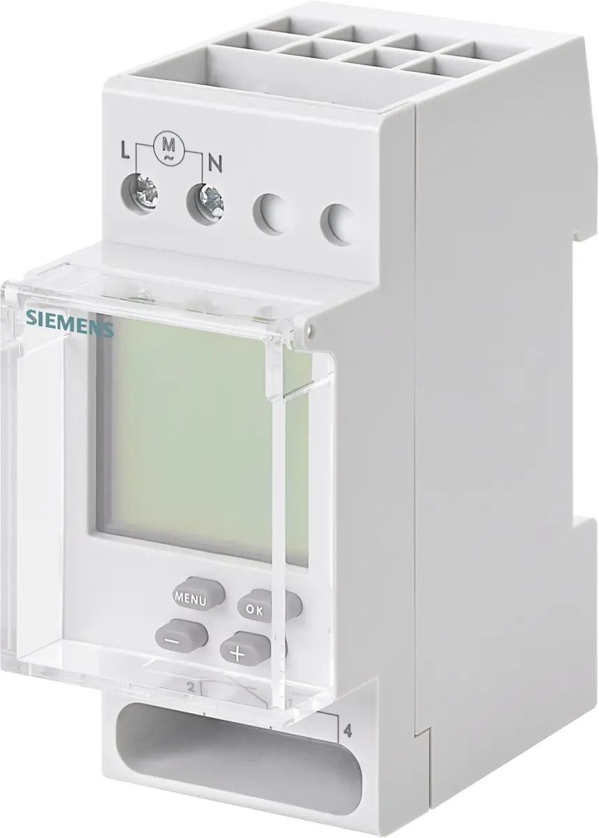 Siemens 7LF45110 TOP Digital Time Switch - Wit