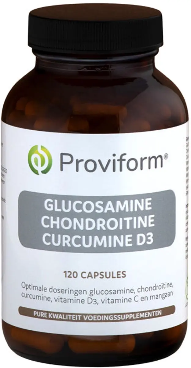 Proviform Glucosamine Chondroitine Curcuma D3 120 Capsules