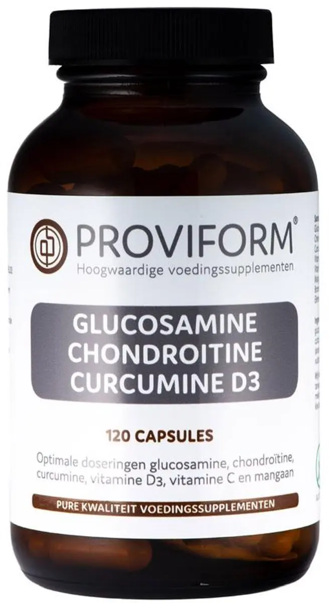 Proviform Glucosamine Chondroitine Curcuma D3 120 Capsules