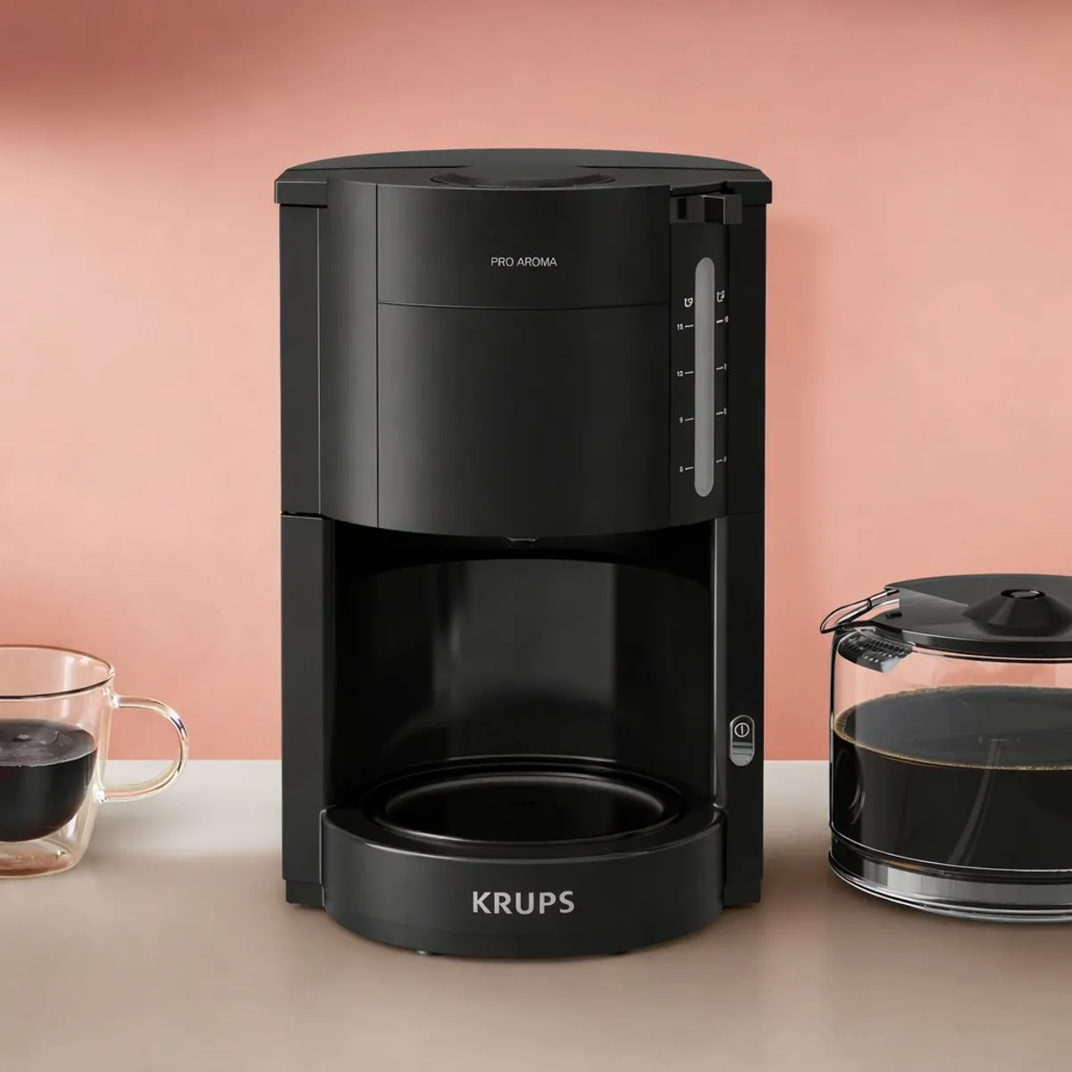 Krups ProAroma F30901 Filterkoffiezetapparaat 10 Kopjes - 1050W - Zwart