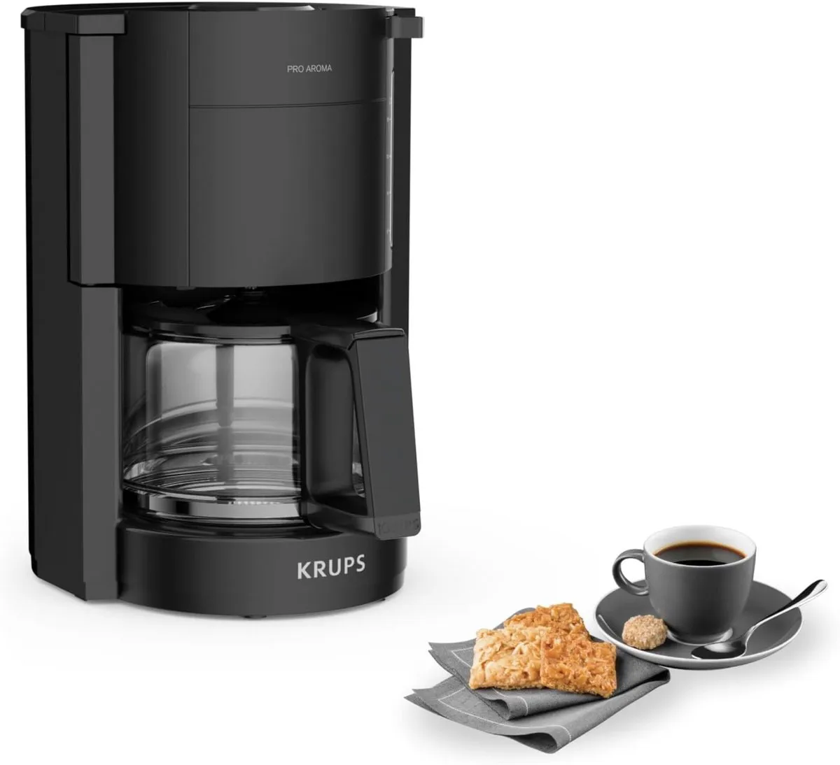 Krups ProAroma F30901 Filterkoffiezetapparaat 10 Kopjes - 1050W - Zwart
