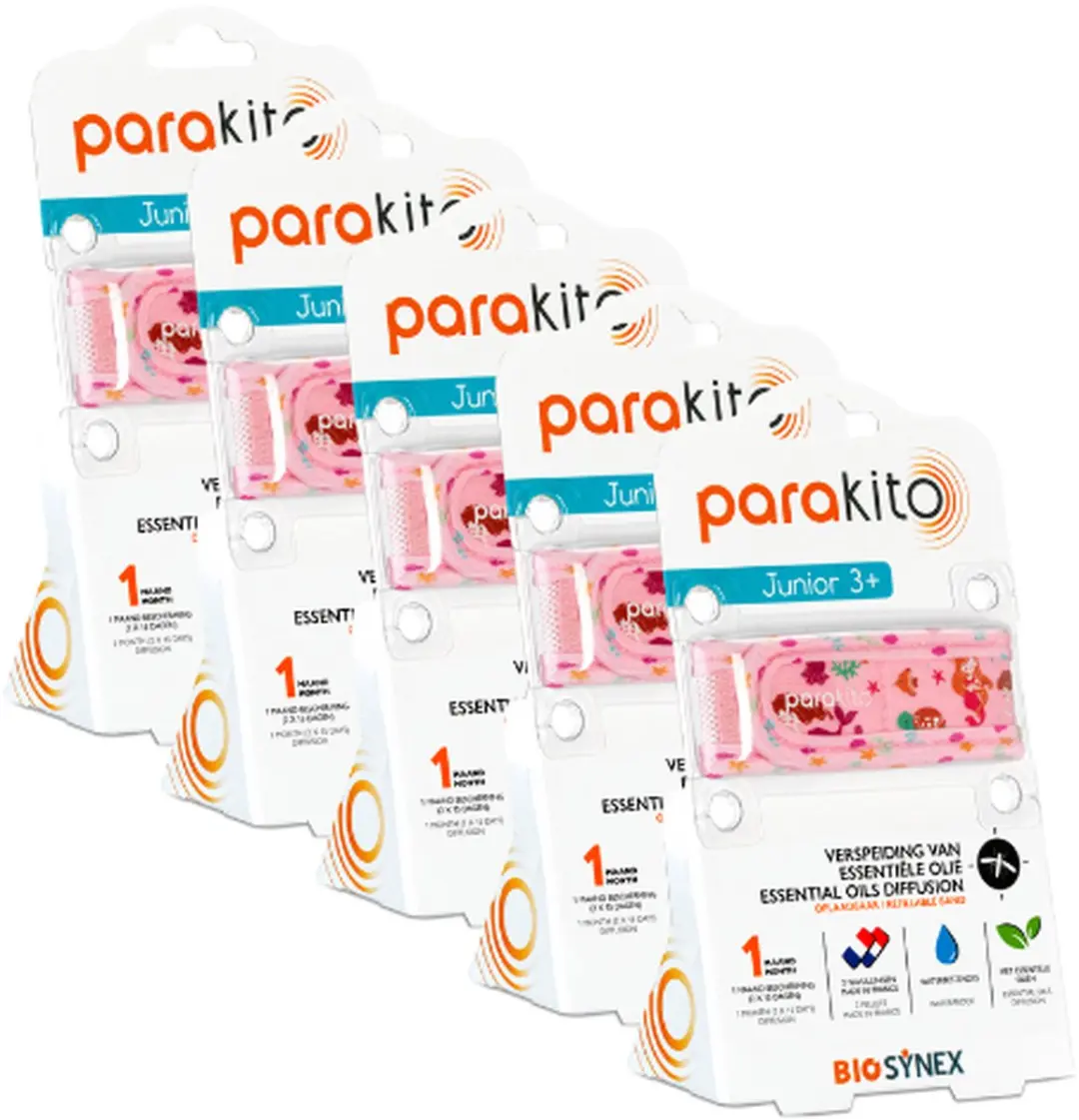 Parakito Navulbare Anti-Muggen Armband Junior