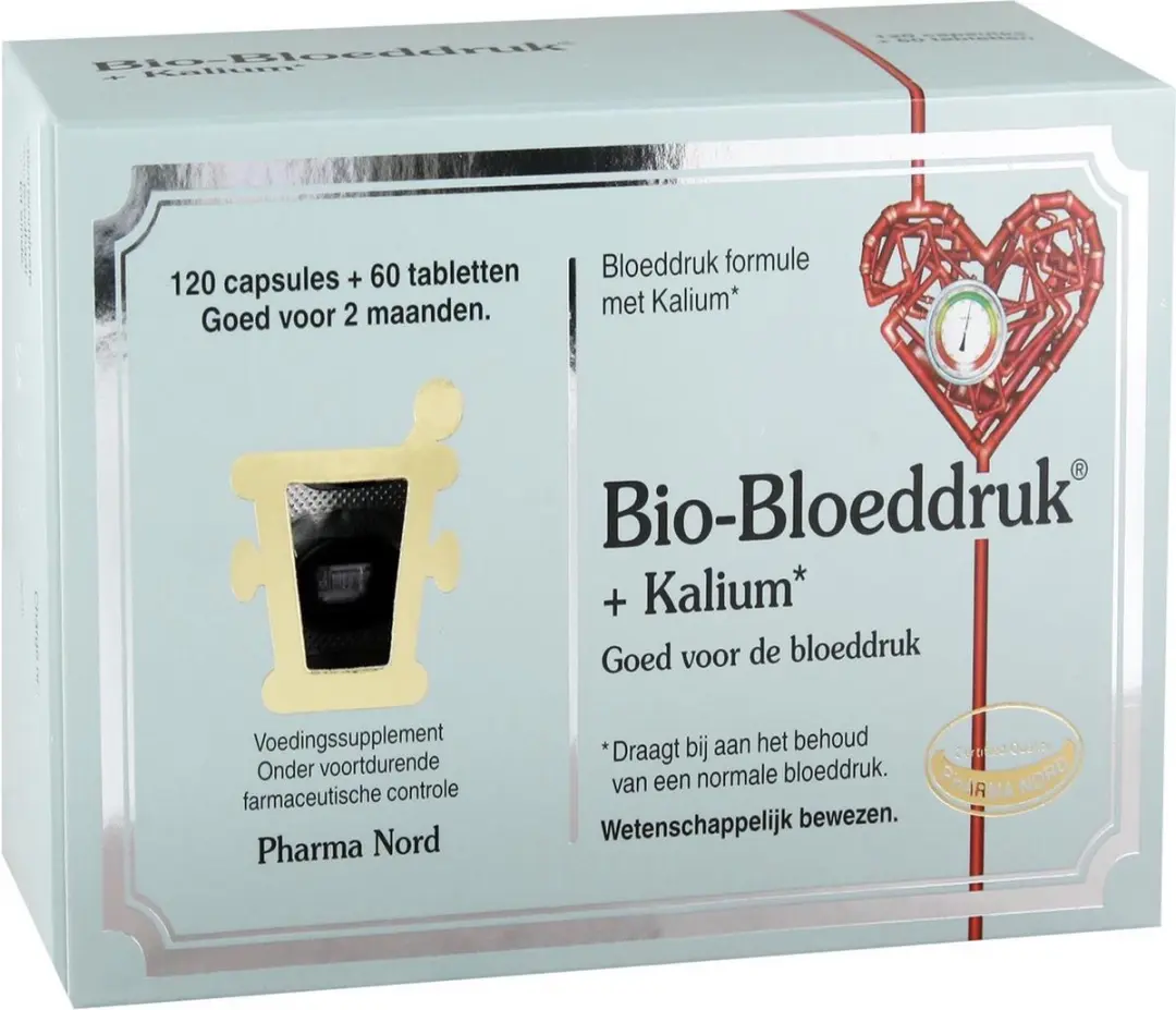 Pharma Nord Bio-bloeddruk + Kalium 180 Capsules