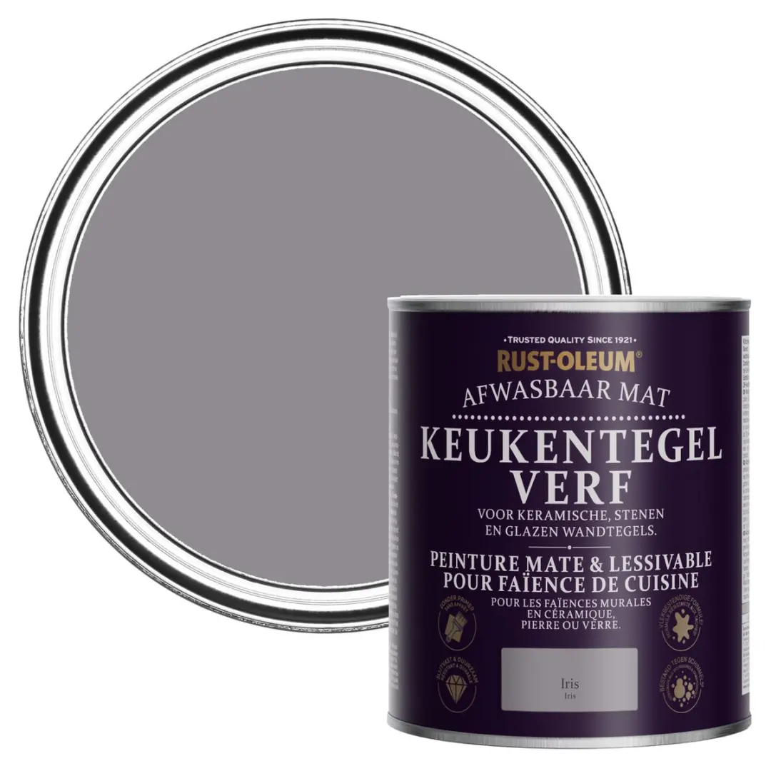 Rust-Oleum Paarse Verf voor keukentegels