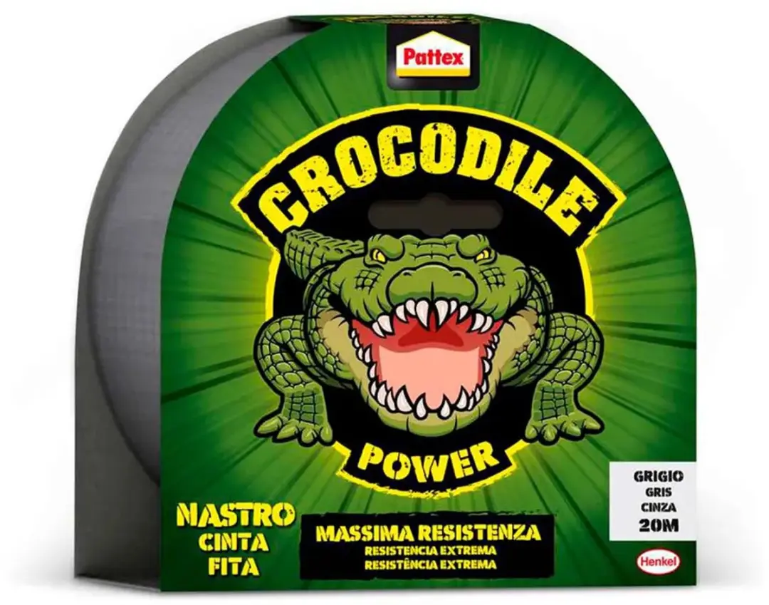 Pattex Adventura 2629690 Duct Tape 20m - Grijs/ Groen