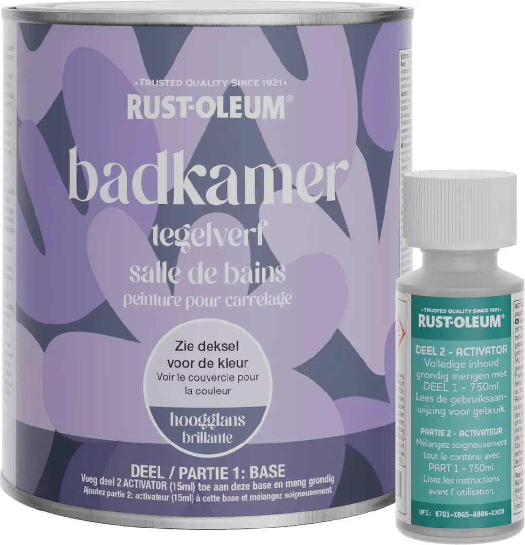 Rust-Oleum Badkamertegelverf Hoogglans Sandhaven 750ml