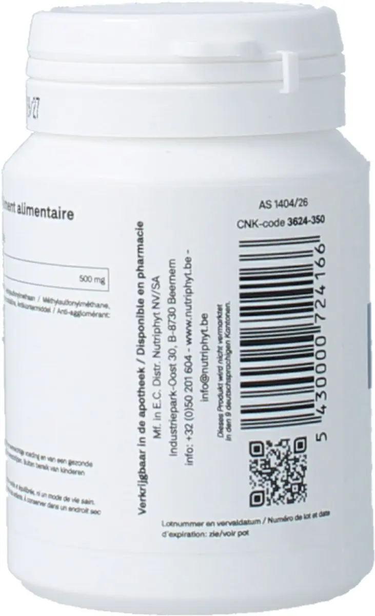 Nutriphyt Metsulphar 90 Tabletten