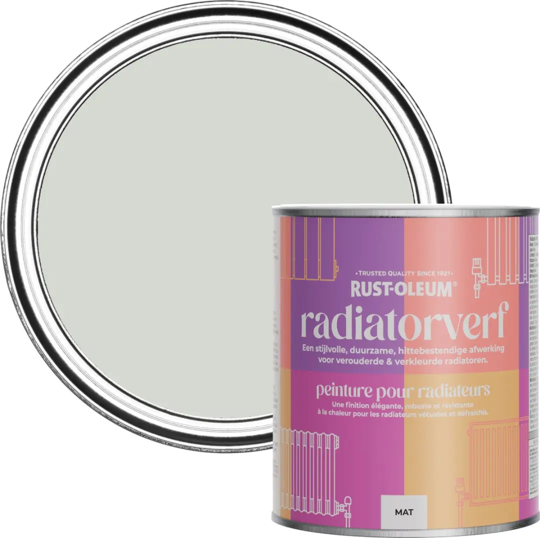 Rust-Oleum Grijze Radiatorverf