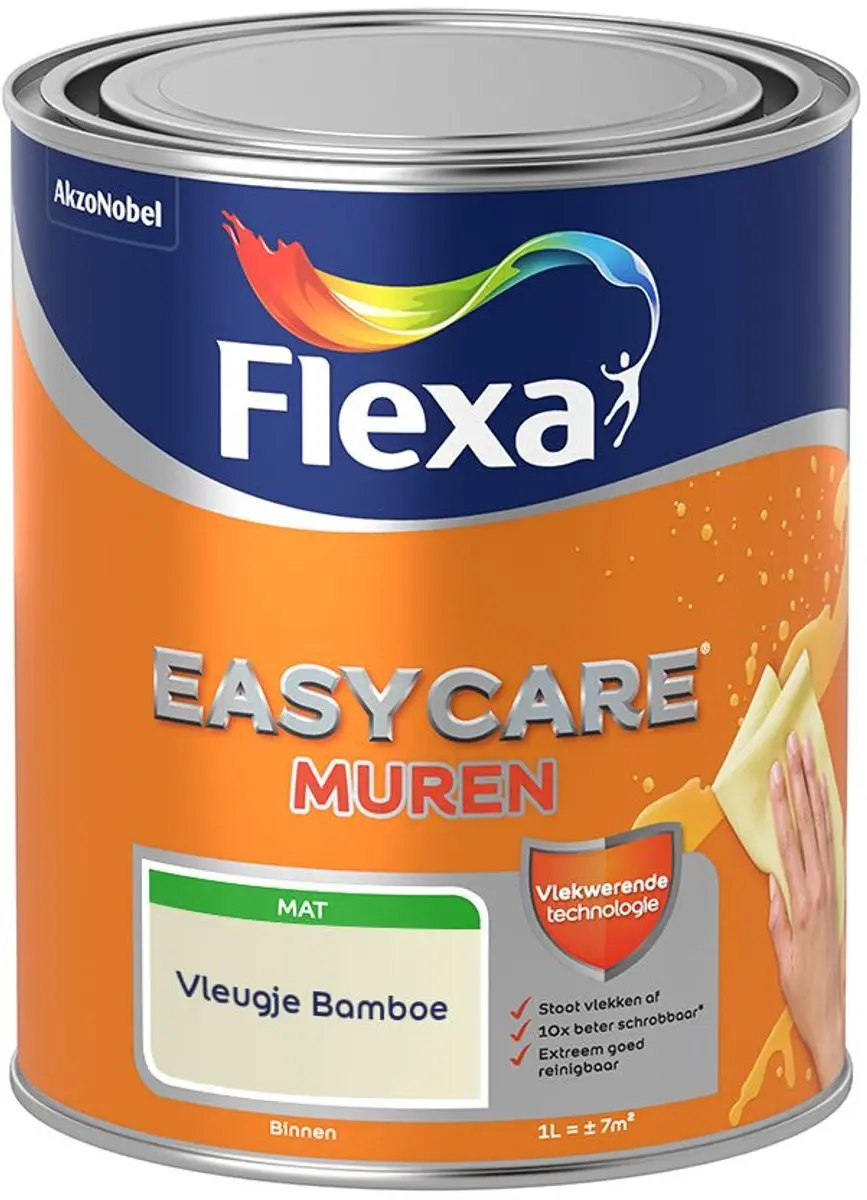 Flexa Easycare Muren Vleugje Bamboe Mengverf 1L