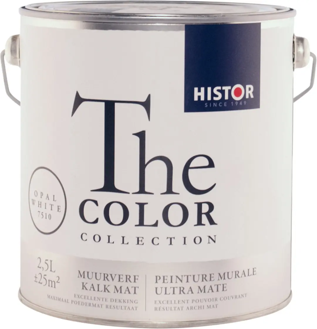 Histor The Color Collection Muurverf 2,5L - Opal White
