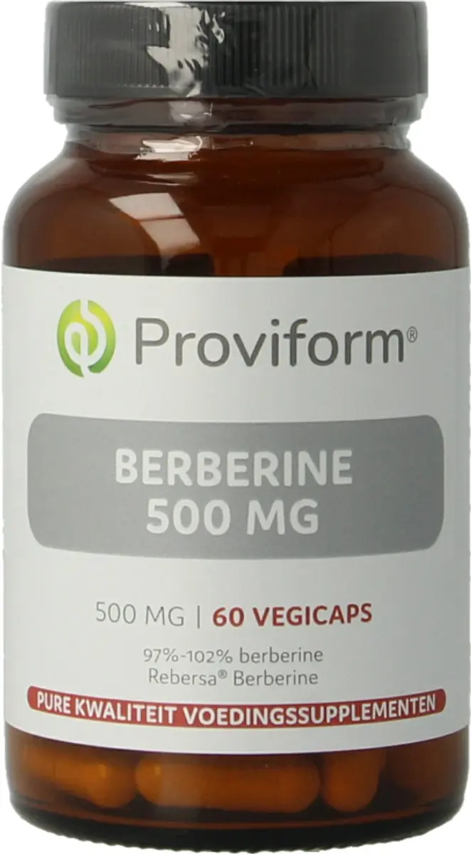 Proviform Berberine 500mg 60 Vegetarische Capsules