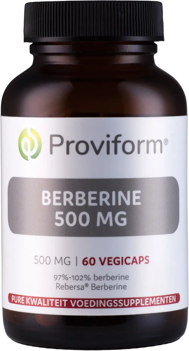 Proviform Berberine 500mg 60 Vegetarische Capsules